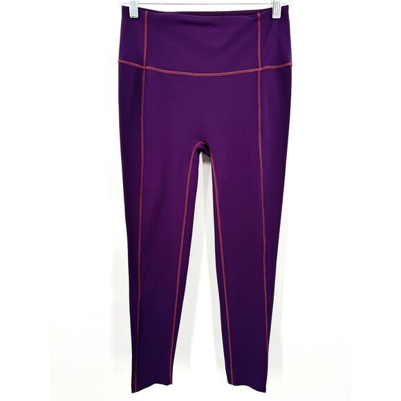 LULULEMON Like Nothing 7/8 Ankle Tight Leggings Darkest Magenta Purple Size 8 - Picture 2 of 8
